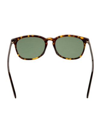 Gucci Dark Havana Interlocking G Logo Sunglasses
