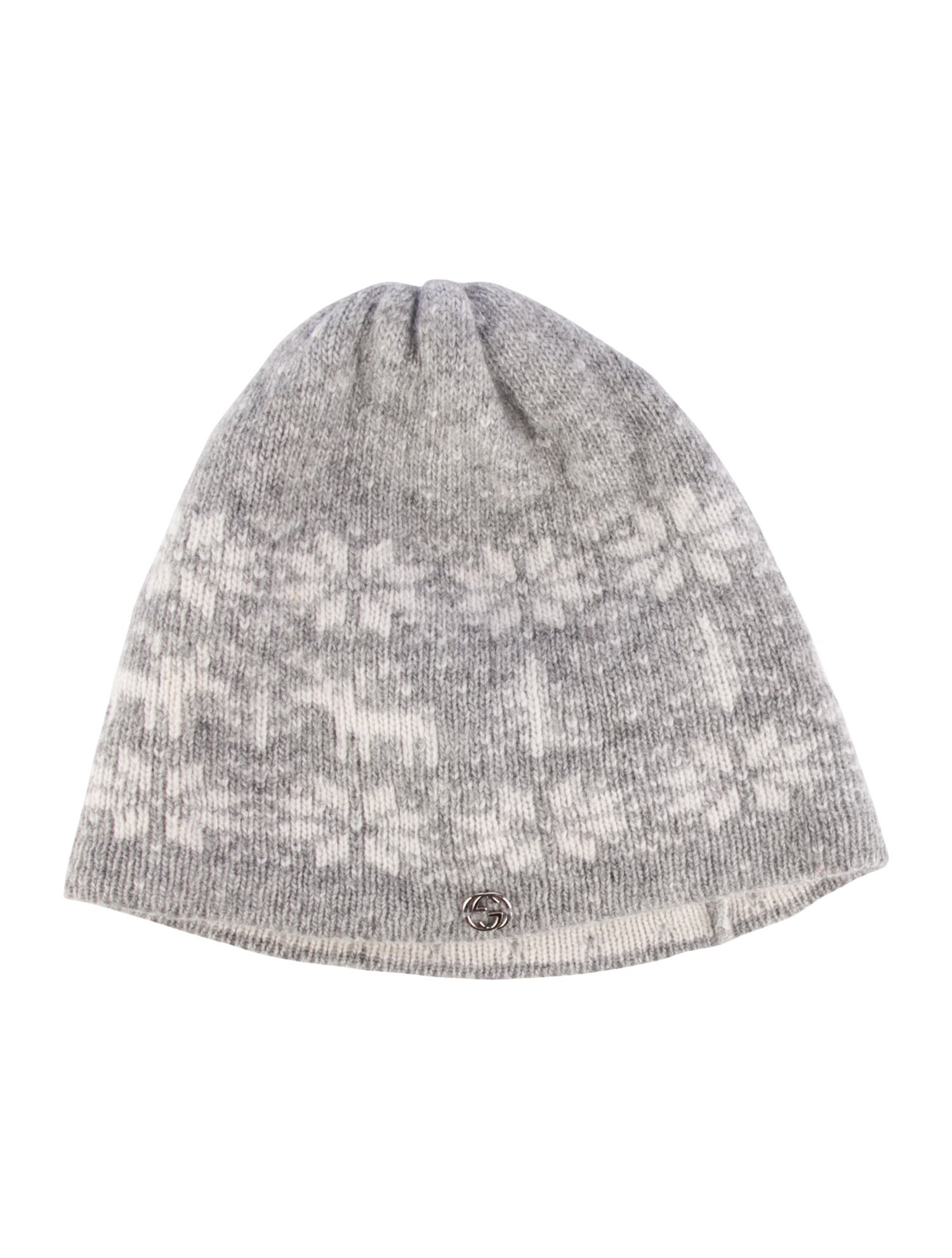 Gucci white pattern hat