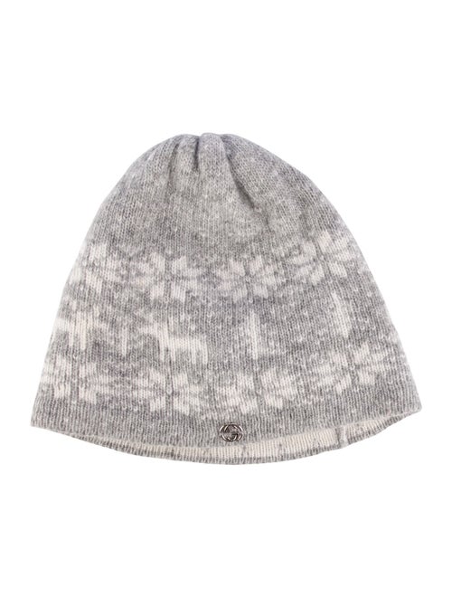 Gucci white pattern hat