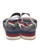 Gucci Web Accent Slingback Sandals