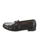 Gucci Horsebit Accent Patent Leather Loafers