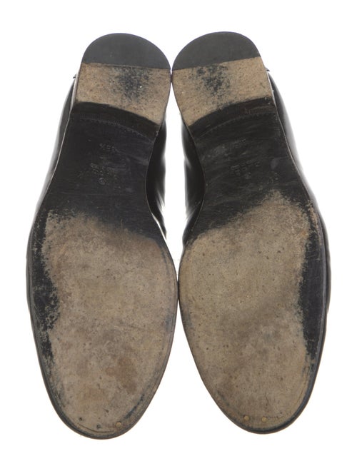 Gucci Horsebit Accent Patent Leather Loafers
