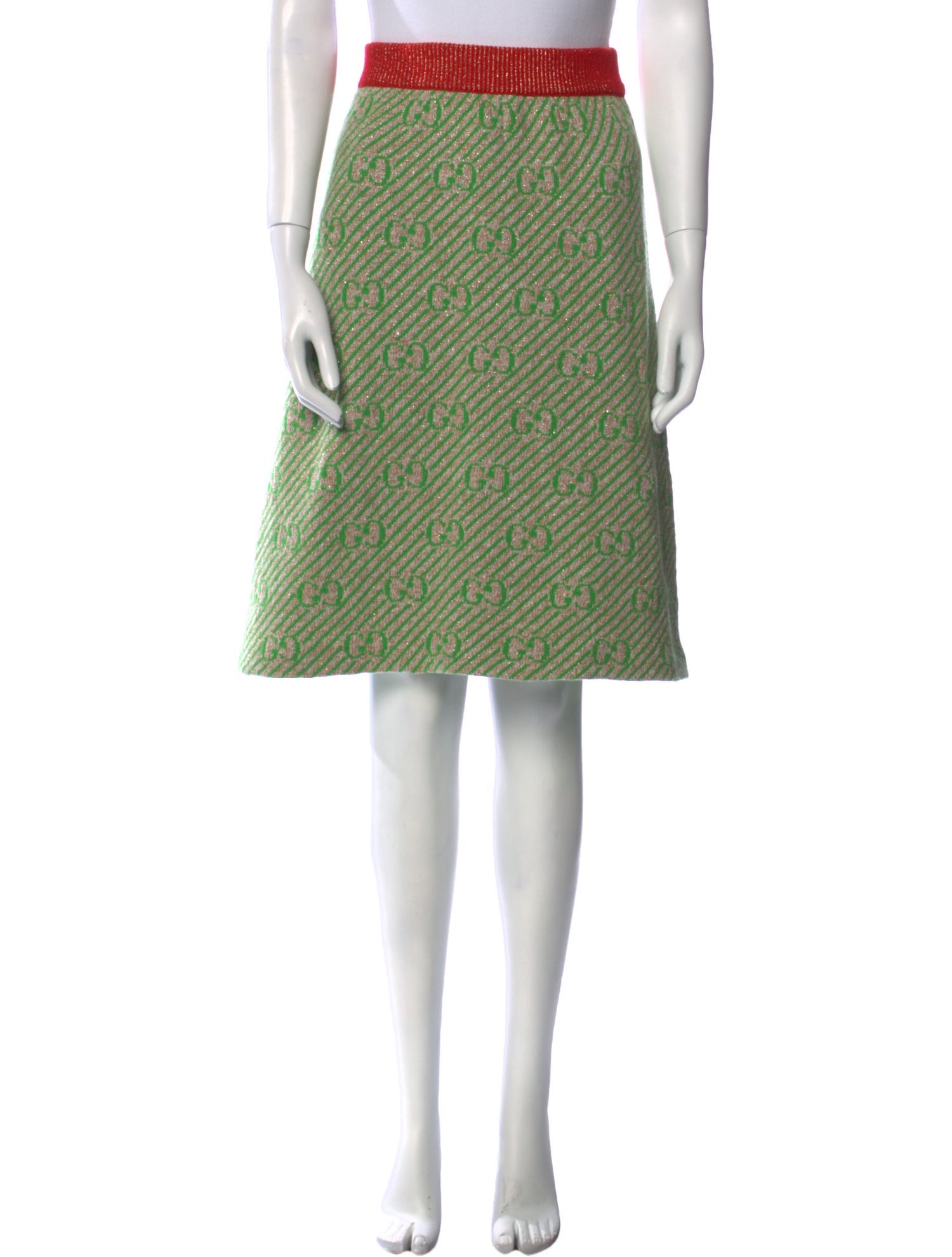 Gucci Wool Knee-Length Skirt