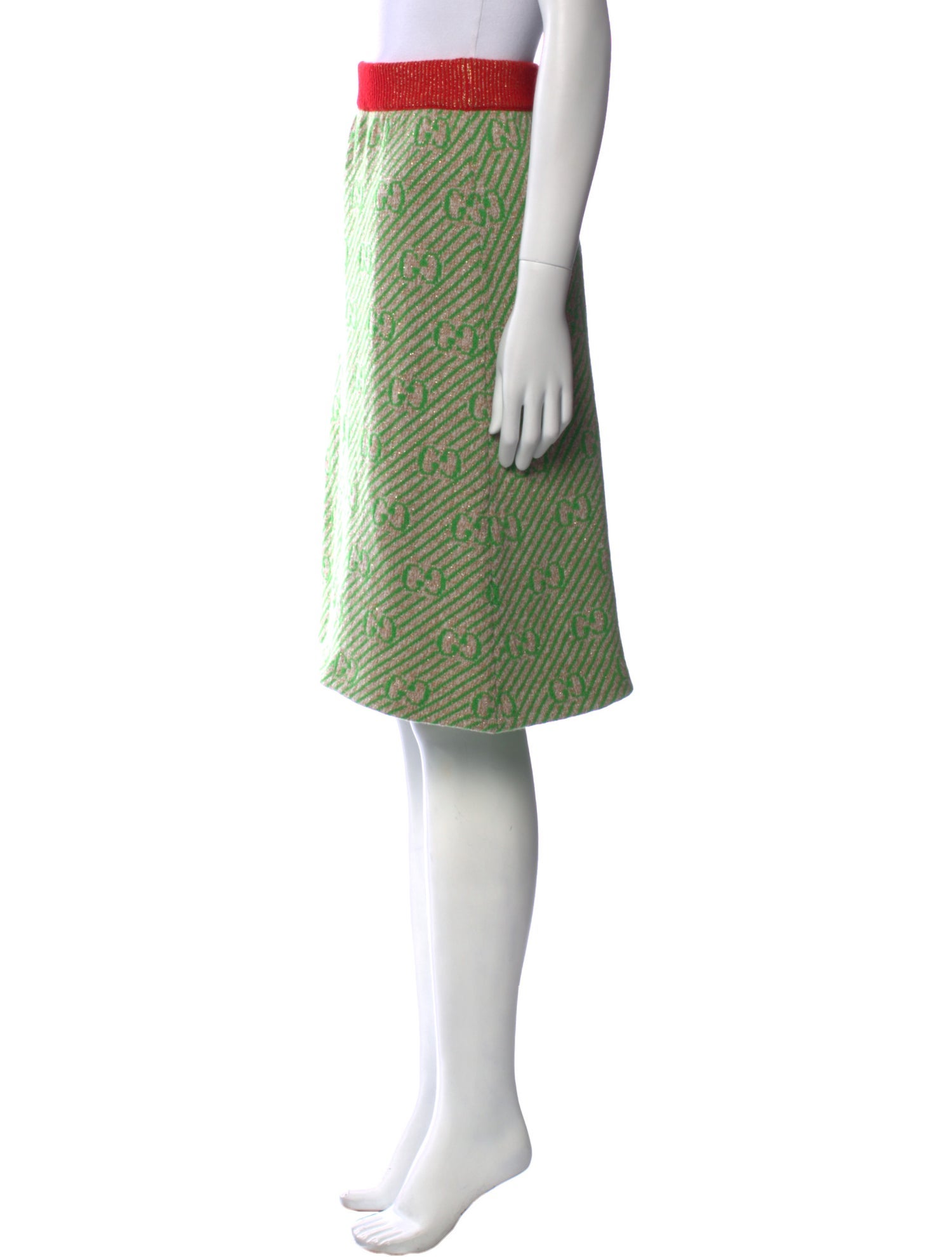 Gucci Wool Knee-Length Skirt