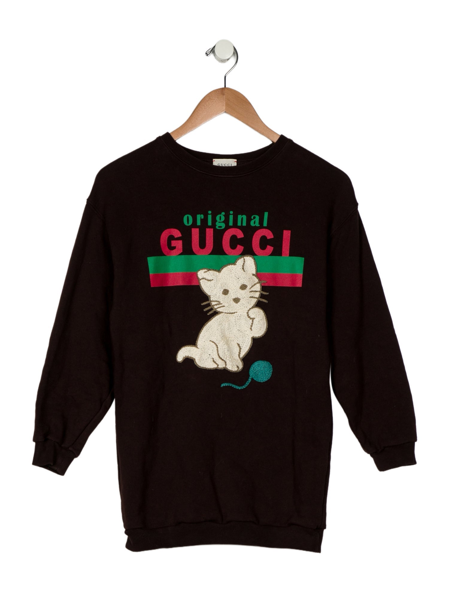 Gucci Girls' Long Sleeve Sweater Dress
