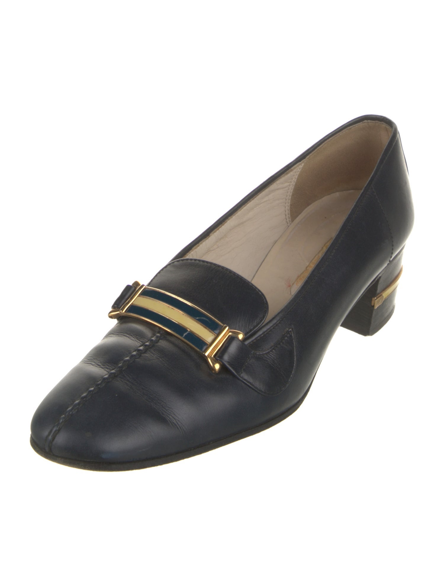 Gucci Vintage Leather Pumps