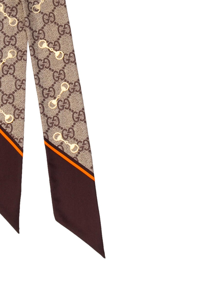 Gucci Silk Blooms Print Scarf w/ Tags