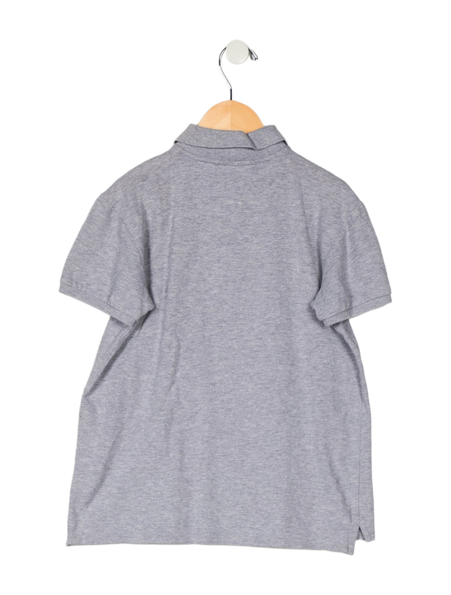 Gucci Boys' Solid Short Sleeve Polo