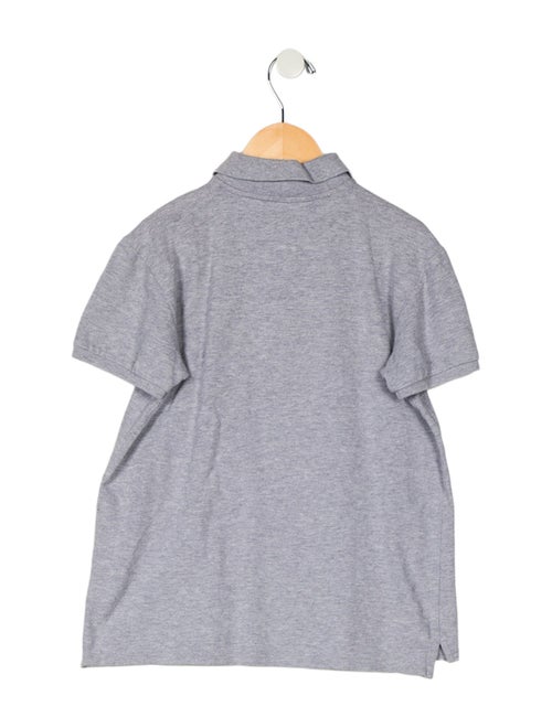 Gucci Boys' Solid Short Sleeve Polo