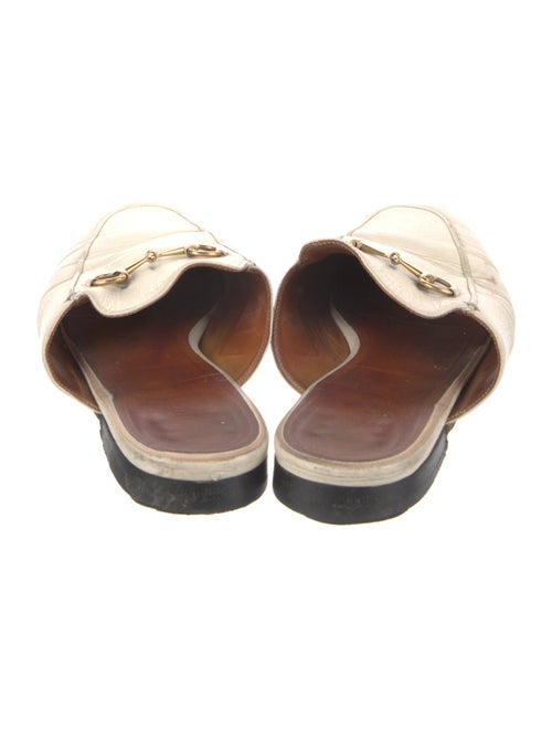 Gucci Horsebit Accent Leather Mules