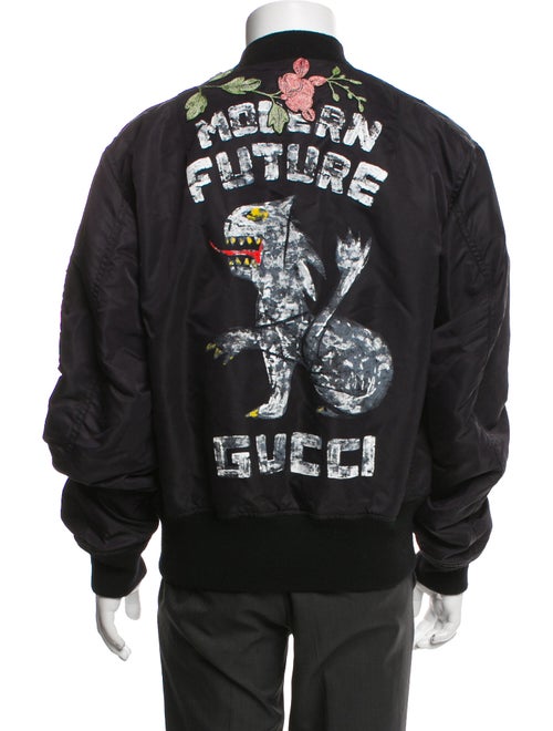 Gucci 2017 'Modern Future' Bomber Jacket