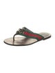 Gucci Web Accent Slides