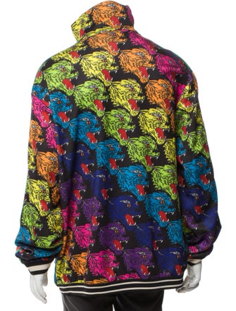 Gucci Web Accent Printed Windbreaker