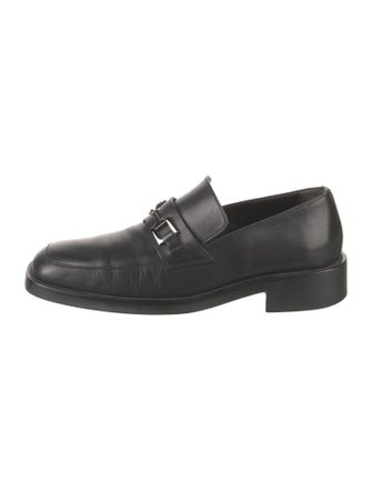 Gucci Horsebit Accent Leather Dress Loafers