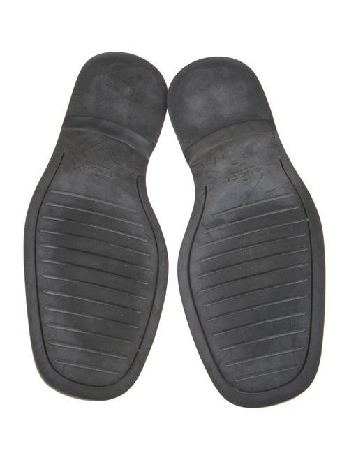 Gucci Horsebit Accent Leather Dress Loafers