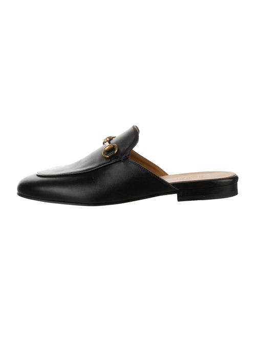 Gucci 1955 Horsebit Accent Leather Mules