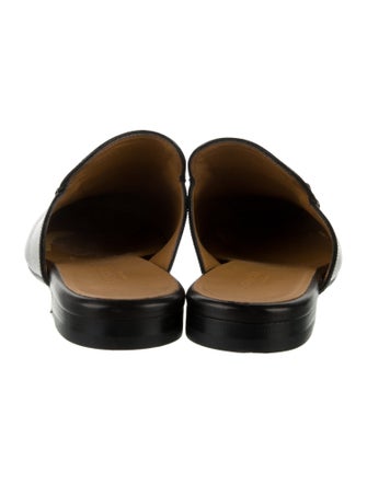 Gucci 1955 Horsebit Accent Leather Mules