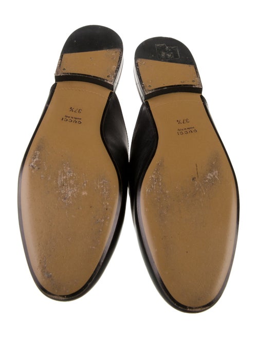 Gucci 1955 Horsebit Accent Leather Mules