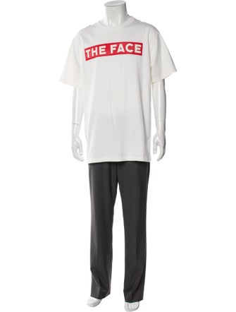 Gucci Graphic Print Crew Neck T-Shirt