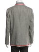 Gucci Wool Grosgrain Trim Blazer