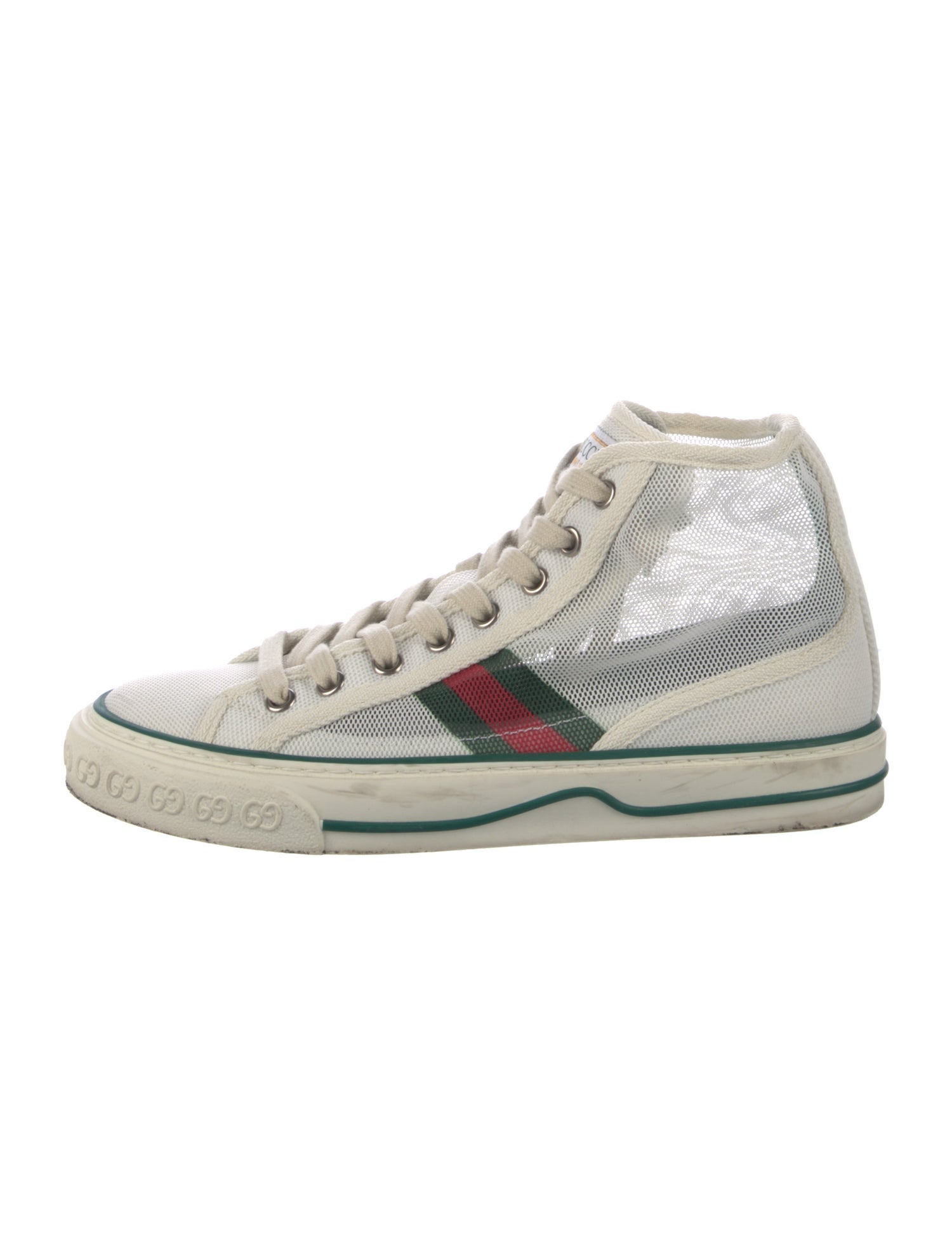 Gucci Mesh Printed Sneakers