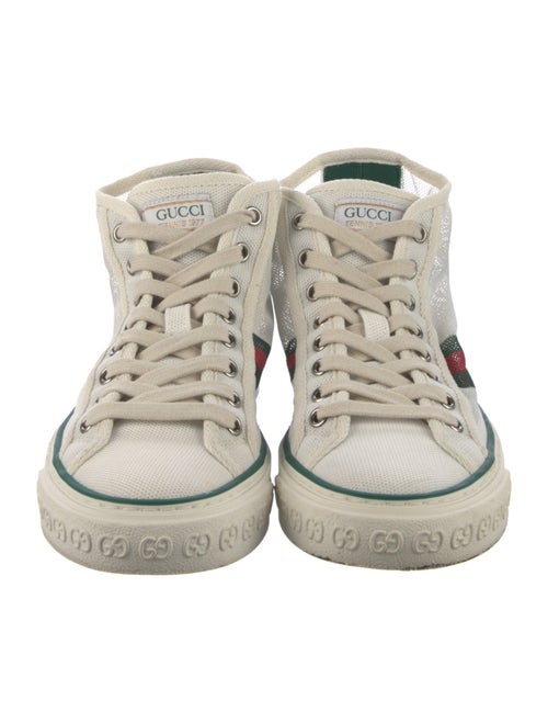Gucci Mesh Printed Sneakers