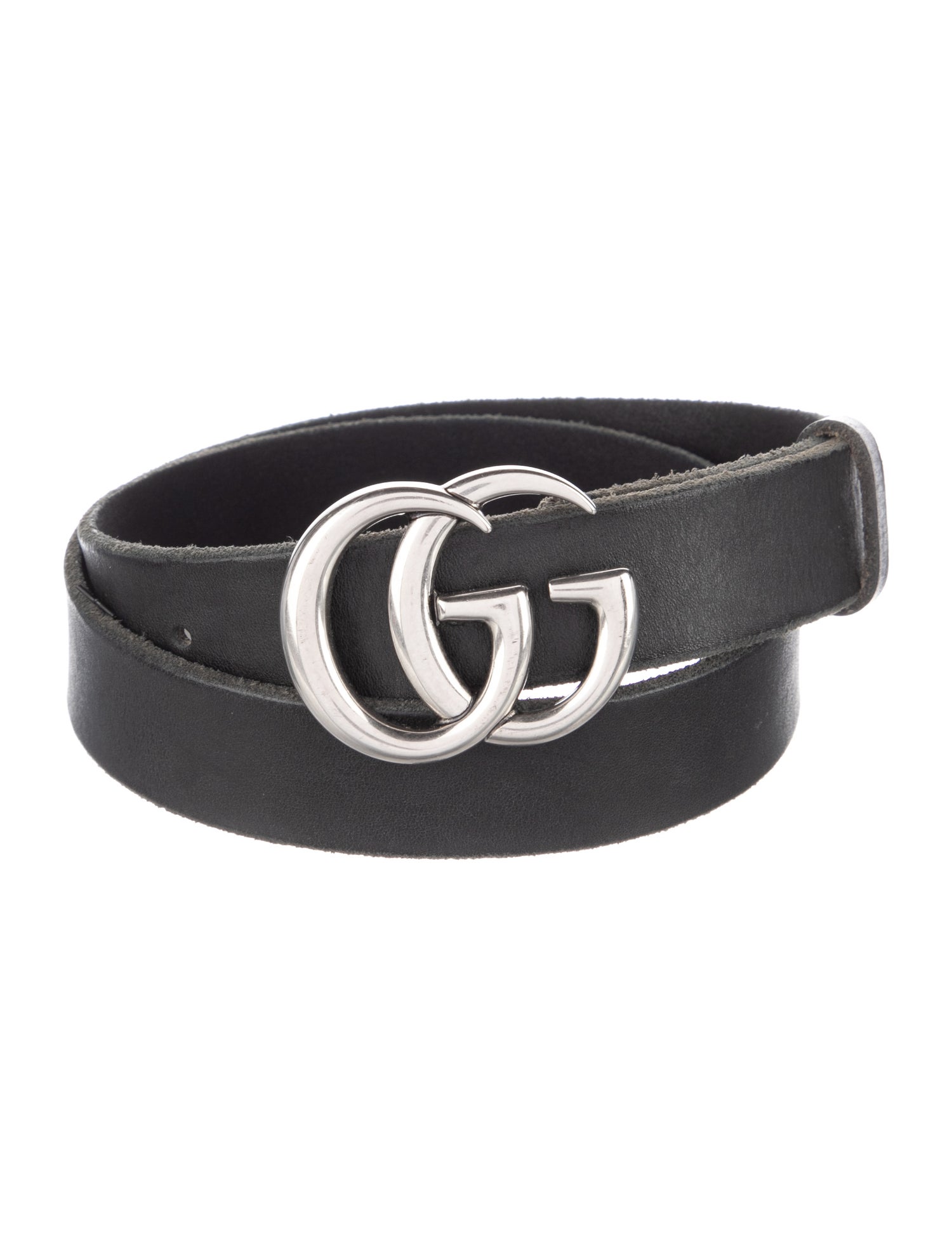 Gucci Skinny Leather Belt