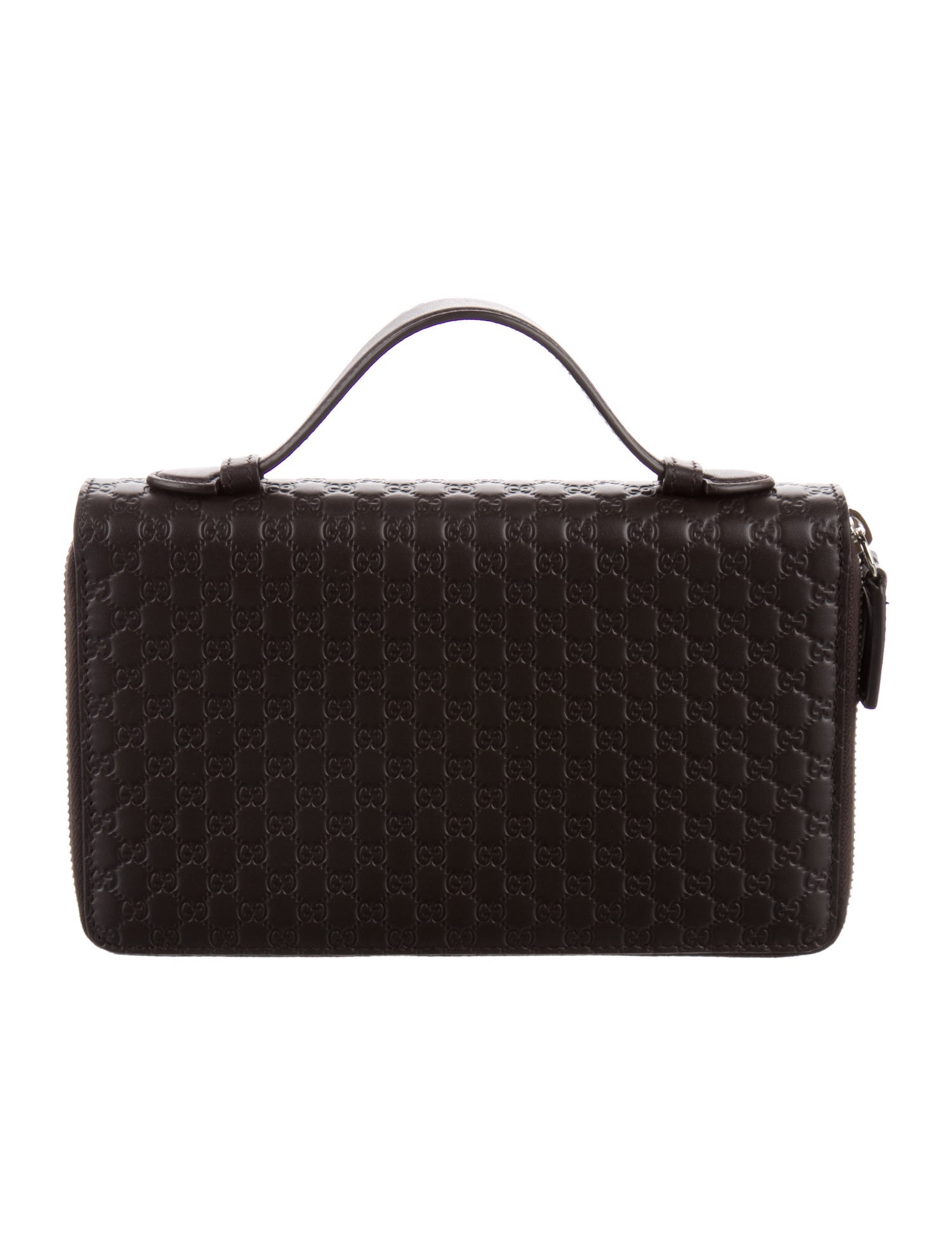 Gucci 2010's Large Double Zip Travel Wallet