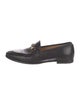 Gucci Horsebit Accent Leather Loafers