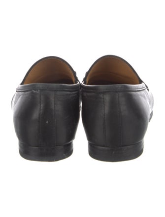 Gucci Horsebit Accent Leather Loafers