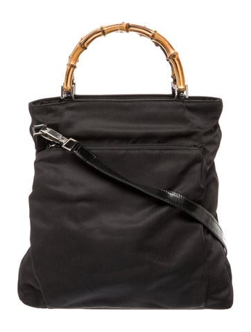 Gucci Handle Bags Bamboo Shopper