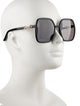 Gucci Oversize Tinted Sunglasses