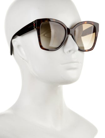 Gucci Square Gradient Sunglasses