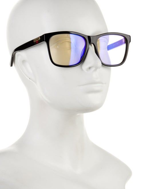 Gucci Square Mirrored Sunglasses