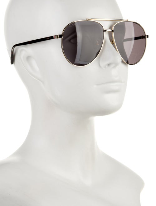 Gucci Aviator Tinted Sunglasses