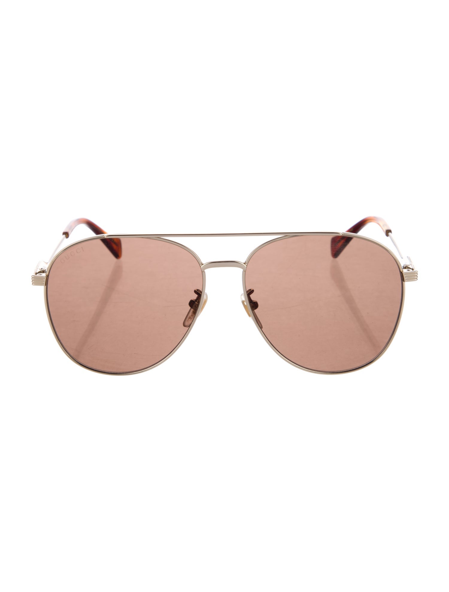 Gucci Aviator Tinted Sunglasses