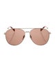 Gucci Aviator Tinted Sunglasses