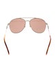 Gucci Aviator Tinted Sunglasses