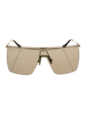 Gucci Shield Tinted Sunglasses