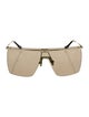 Gucci Shield Tinted Sunglasses