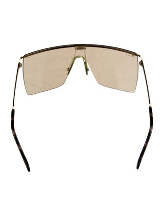 Gucci Shield Tinted Sunglasses