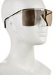 Gucci Shield Tinted Sunglasses