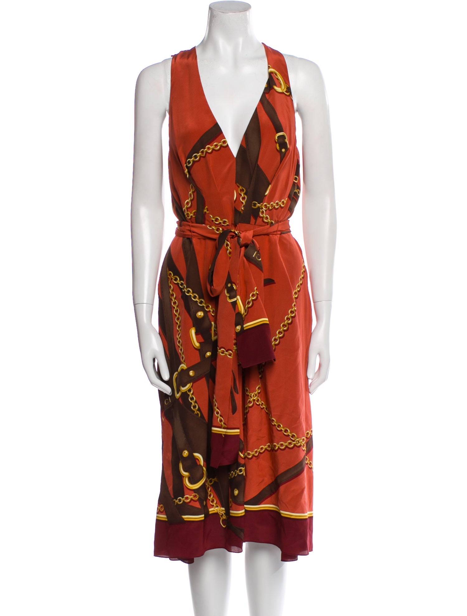 Gucci Silk Knee-Length Dress