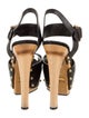 Gucci Leather Studded Accents Sandals