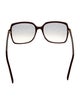 Gucci Oversize Gradient Sunglasses