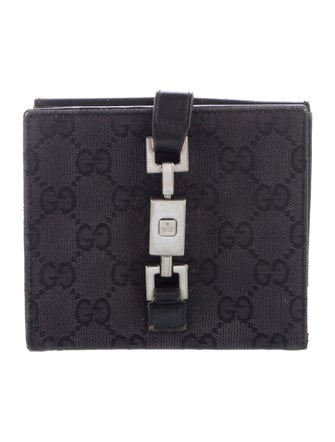Gucci GG Canvas Canvas Compact Wallet