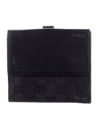 Gucci GG Canvas Canvas Compact Wallet