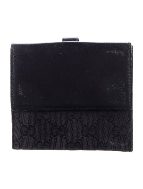Gucci GG Canvas Canvas Compact Wallet