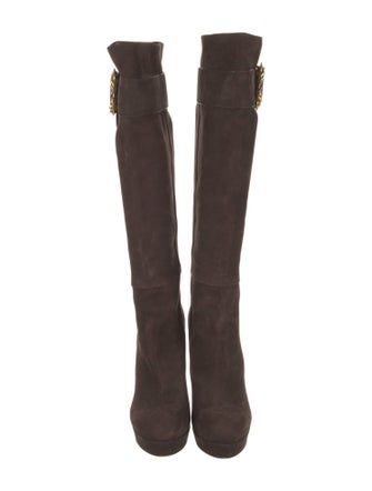 Gucci Suede Boots