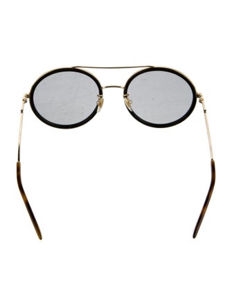 Gucci Round Tinted Sunglasses